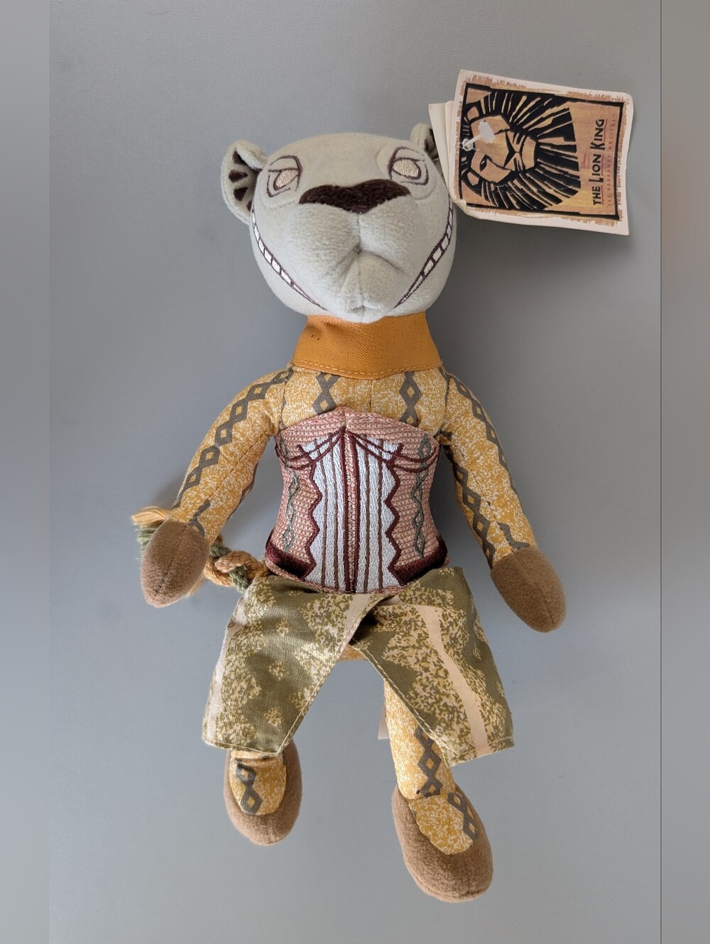 NWT Disney The Lion King Broadway Musical Simba & Nala Plush Toys - Picture 4 of 10